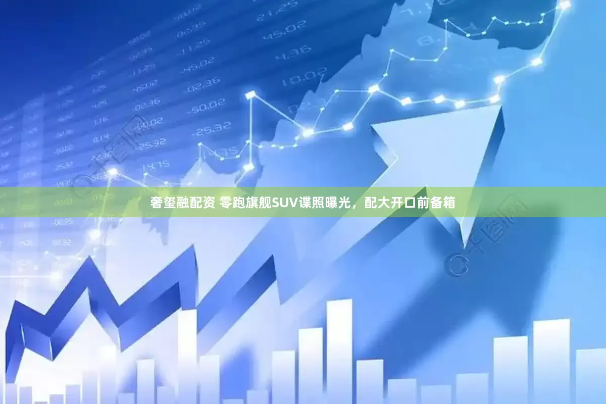 奢玺融配资 零跑旗舰SUV谍照曝光，配大开口前备箱