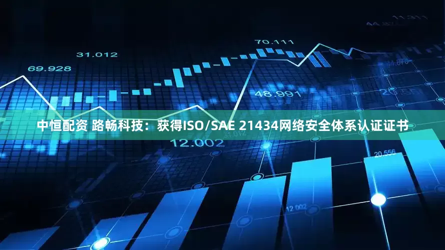 中恒配资 路畅科技：获得ISO/SAE 21434网络安全体系认证证书