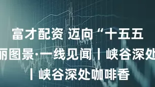 富才配资 迈向“十五五”的美丽图景·一线见闻丨峡谷深处咖啡香